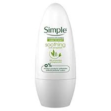 Simple Antiperspirant Roll On Sensitive 50ml